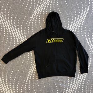 Klim Black Hoodie for Men
